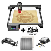 LONGER RAY5 10W + Laser Bed + Rotary Roller + Air Assist Kit