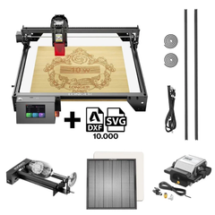 LONGER RAY5 10W + DELOVNA MIZA + ROTACIJSKI VALJ + AIR ASSIST KOMPLET + RAZŠIRITVENI KOMPLET