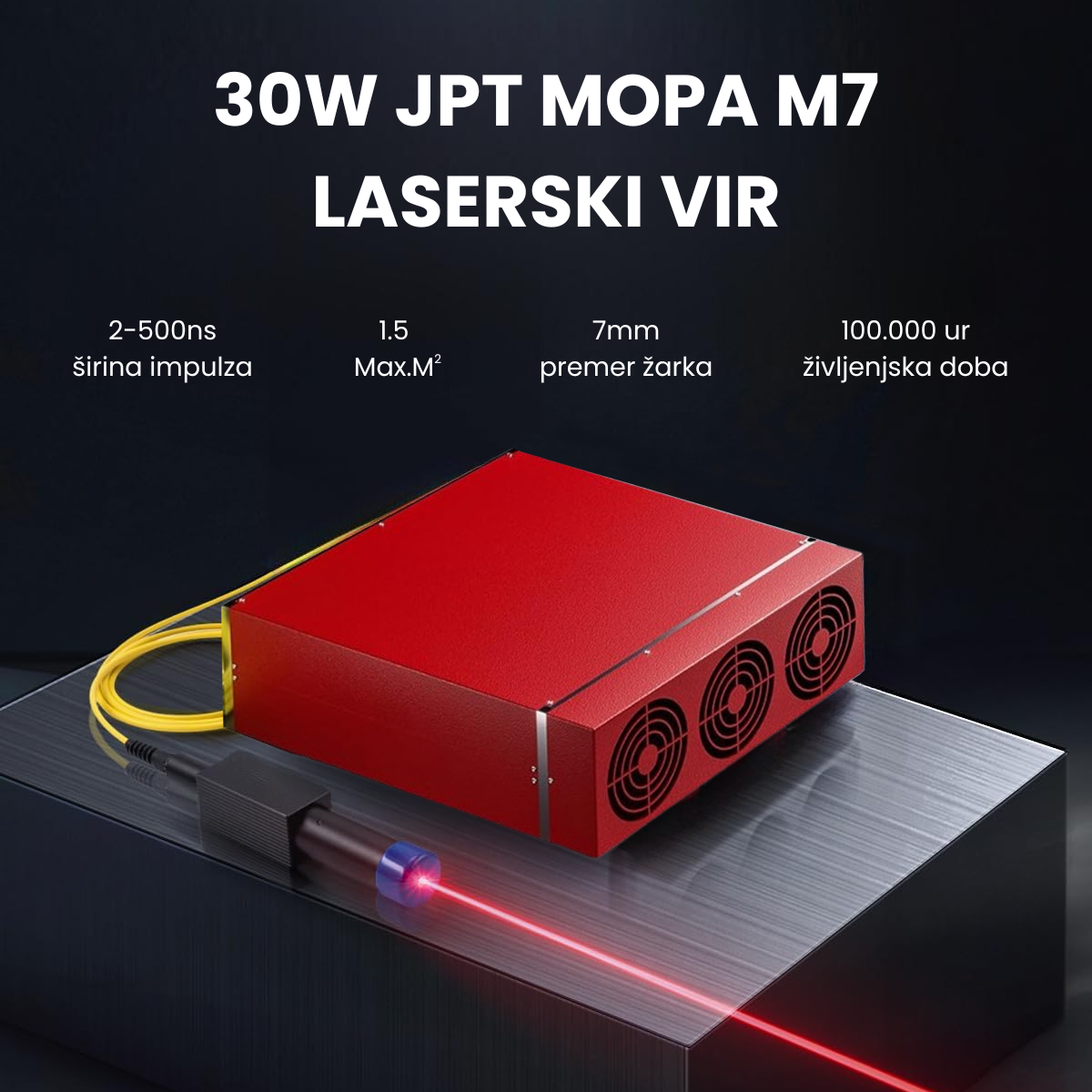 VATRON F-30W FIBER LASERSKI STROJ