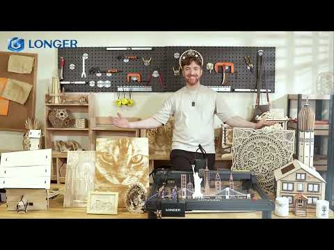 LONGER Laser B1 30W laser engraving or cutting machine
