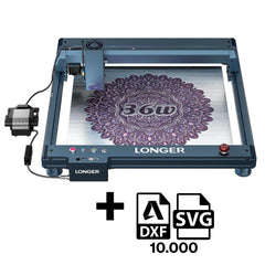 LONGER Laser B1 30W laser engraving or cutting machine